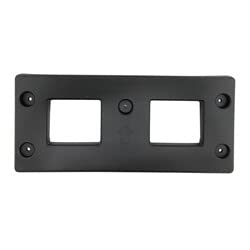 DAT AUTO PARTS Front License Plate Bracket Frame Cover Tag Holder Replacement for 2023 Kia Sportage Black Smooth KI1068131 86529DW000