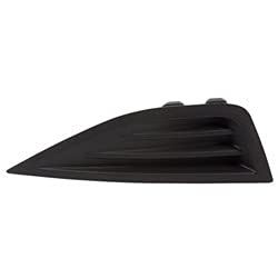 DAT AUTO PARTS Front Right Passenger Side Fog Light Hole Cover Trim Molding Bumper Insert Replacement For 2010 2011 2012 Ford Taurus SE Models Blac...