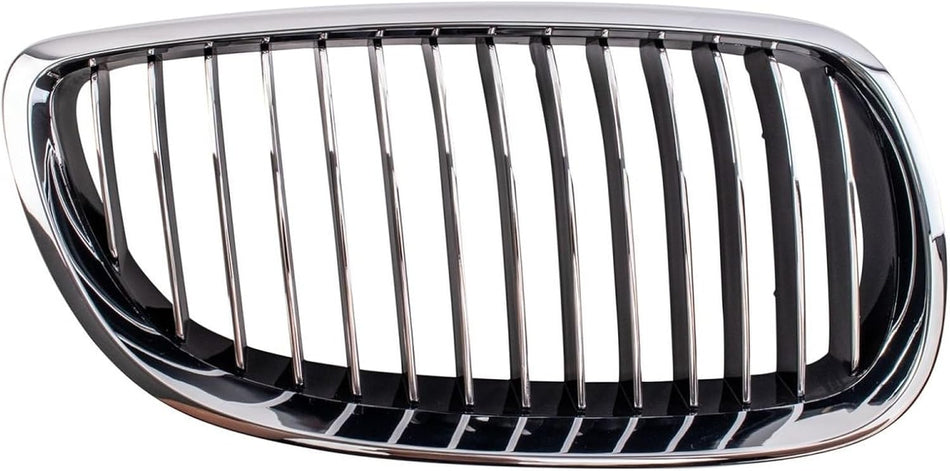 Right Grille Assembly Fits 2007-2010 BMW 3 Series Convertible Coupe 328 335 2008-2009 M3 Front Passenger Side Chrome BM1200185