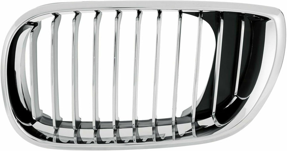 Grille Assembly Front Left Driver Side Fits 2002-2005 BMW 3 Series Sedan and Wagon BM1200128