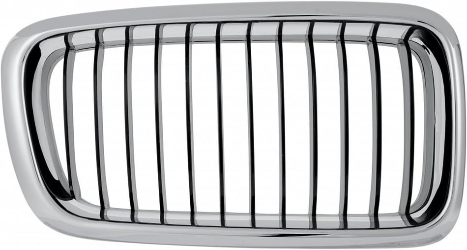 Right Grille Assembly Fits 1999-2001 BMW 740i 7 Series Front Passenger Side BM1200131