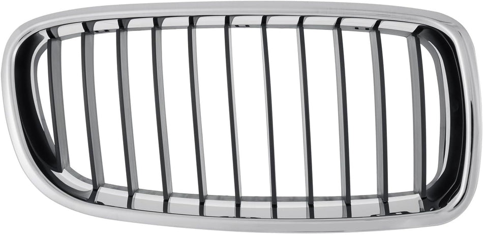 Right Grille Assembly Fits 2012-2018 BMW 3 Series Sedan 2014-2019 Wagon 330e 340i xDrive Front Passenger Side Standard Line BM1200231