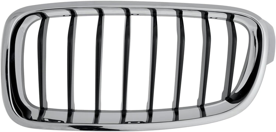 Left Grille Assembly Fits 2012-2018 BMW 3 Series Sedan 2014-2019 Wagon 330e 340i xDrive Front Driver Side Sport Line BM1200236