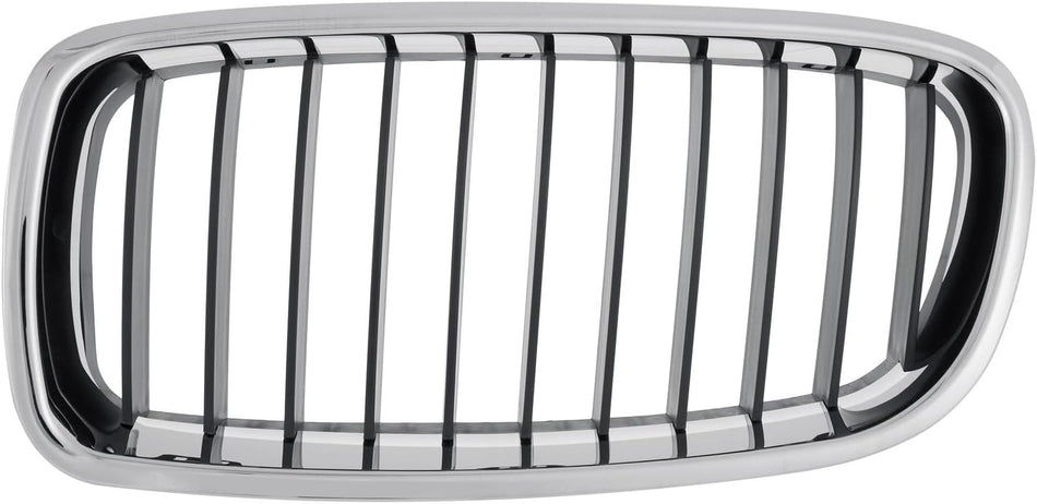 Left Grille Assembly Fits 2012-2018 BMW 3 Series Sedan 2014-2019 Wagon 330e 340i xDrive Front Driver Side Standard Line BM1200232
