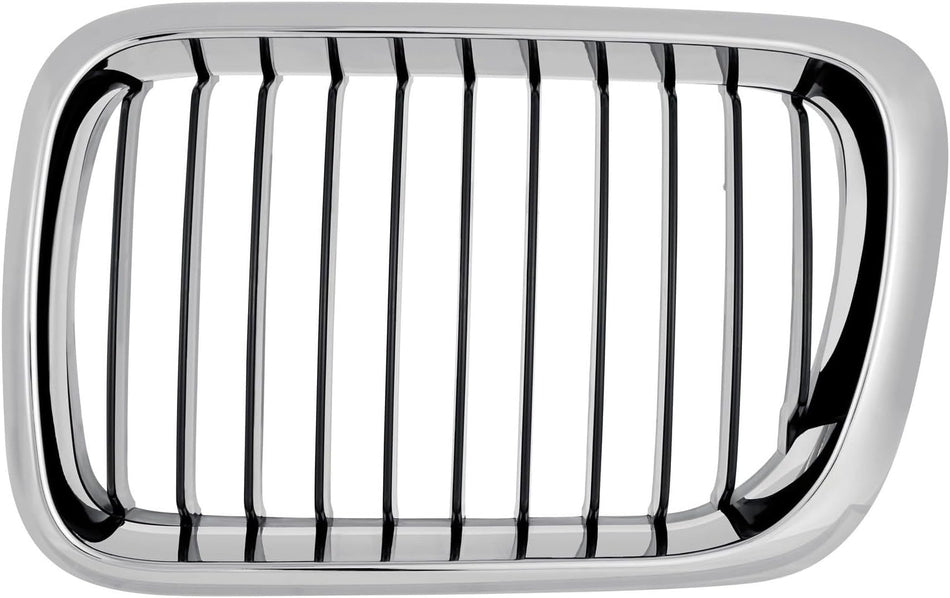 Grille Assembly Front Left Driver Side Fits 1997-1998 BMW 3 Series Sedan 1997-1999 Convertible Coupe Hatchback M3 E36 BM1200122
