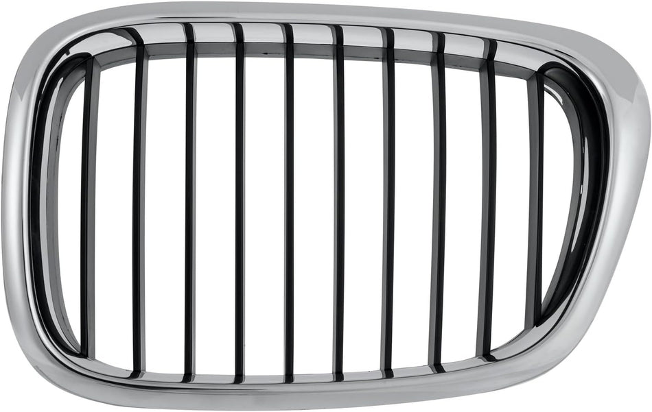 Left Grille Assembly Fits 2001-2003 BMW 5 Series 525 530i Front Driver Side BM1200138