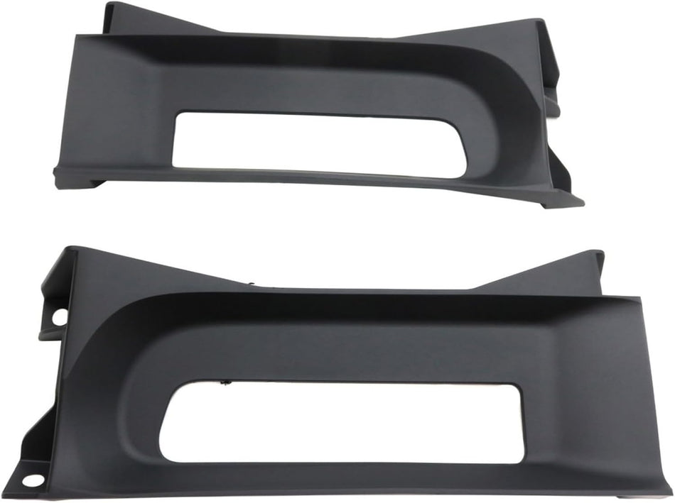 Front Tow Hook Cover Pair Fits 2013-2018 Ram 1500 2019-2024 1500 Classic Driver Passenger Side Black CH1037113 68196982AA