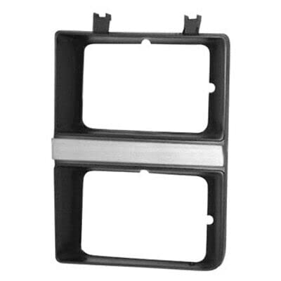 DAT AUTO PARTS Front Left Driver Side Head Light Cover Bezel Replacement For 83 - 84 Chevrolet Suburban GM2512157 14043875