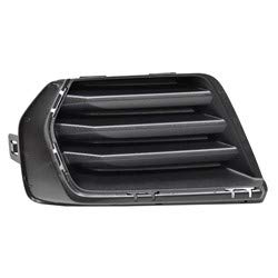 DAT AUTO PARTS Front Left Driver Side Fog Light Hole Cover Grille Molding Bumper Insert Replacement For 2021 2022 Chevrolet Chevy Colorado Except Z...