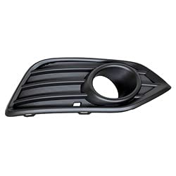 DAT AUTO PARTS Front Right Passenger Side Fog Light Hole Bezel Lamp Cover Trim Molding Bumper Insert Replacement For 2019-2022 Honda HRV EX & EXL M...