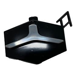 DAT AUTO PARTS Front Tow Hook Eye Bumper Cover Bracket Insert Mounting Retainer Replacement For 2020 - 2022 Kia Soul Black Smooth KI1029103 86587K0500
