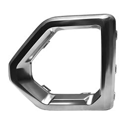DAT AUTO PARTS Front Left Driver Side Fog Light Bezel Cover Trim Molding Bumper Insert Replacement for 2019-2022 GMC Sierra 1500 & Denali Pickup Tr...