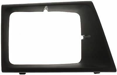 DAT AUTO PARTS Front Right Passenger Side Head Light Door Molding Insert Cover Grille Bezel Trim Replacement For 2003-2007 Ford E-150 Econoline Bla...