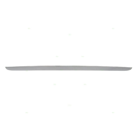 DAT AUTO PARTS Front Hood Trim Molding Bumper Cover Bracket Insert Panel Replacement For 2007 - 2014 GMC Yukon / XL & Denali Chrome Smooth GM123510...
