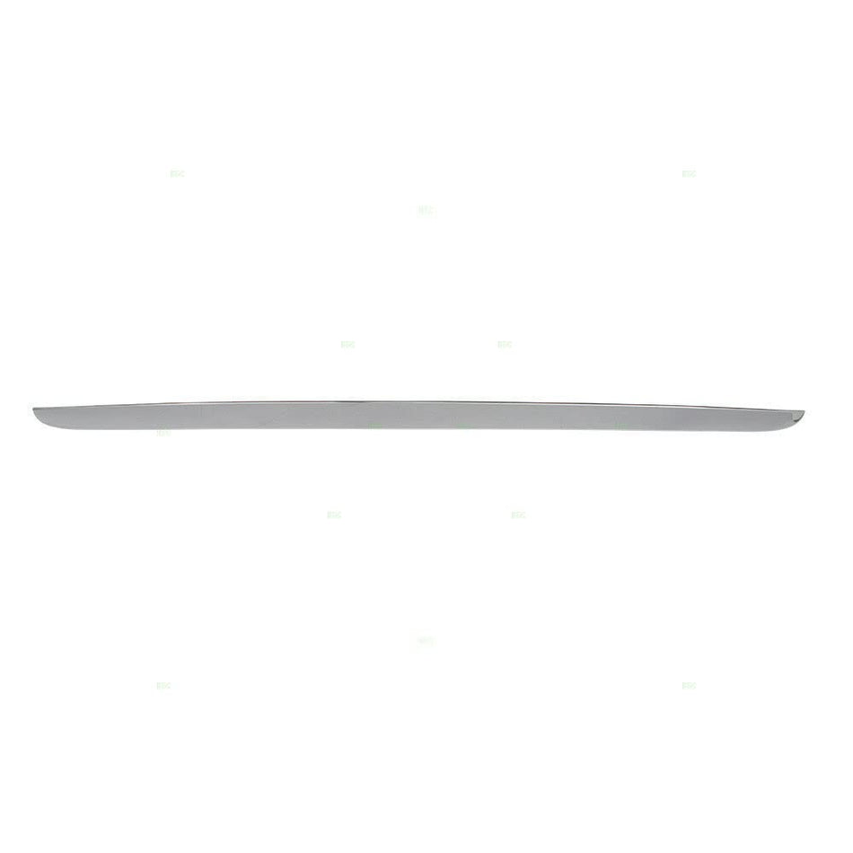 DAT AUTO PARTS Front Hood Trim Molding Bumper Cover Bracket Insert Panel Replacement For 2007 - 2014 GMC Yukon / XL & Denali Chrome Smooth GM123510...