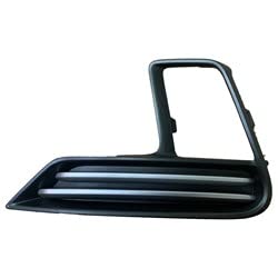 DAT AUTO PARTS Front Right Passenger Side Fog Light Bezel Trim Cover Grille Molding Bumper Insert Replacement For 2018 2019 Ford Explorer XLT Black...