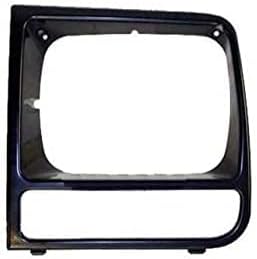 Front Headlight Door and Grille 3 Piece Set Fits 1997-2001 Jeep Cherokee SE and Sport Models CH1200208 CH2512157 55055137