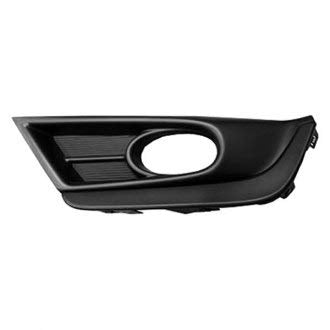 DAT AUTO PARTS Front Left Driver Side Fog Light Bezel Lamp Hole Cover Trim Molding Bumper Insert Replacement For 2018 2019 2020 Honda Fit Black Tex...