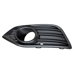 DAT AUTO PARTS Front Left Driver Side Fog Light Hole Bezel Lamp Cover Trim Molding Bumper Insert Replacement For 2019-2022 Honda HRV EX & EXL Model...