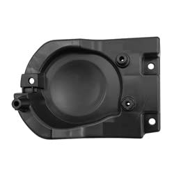 DAT AUTO PARTS Front Left Driver Side Bumper Fog Light Cover Grille Molding Insert Bezel Trim Replacement For 2022 Toyota Corolla Cross Black Textu...
