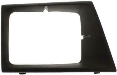 DAT AUTO PARTS Front Right Passenger Side Head Light Door Molding Insert Cover Grille Bezel Trim Replacement For 2003-2007 Ford E-150 Econoline Bla...