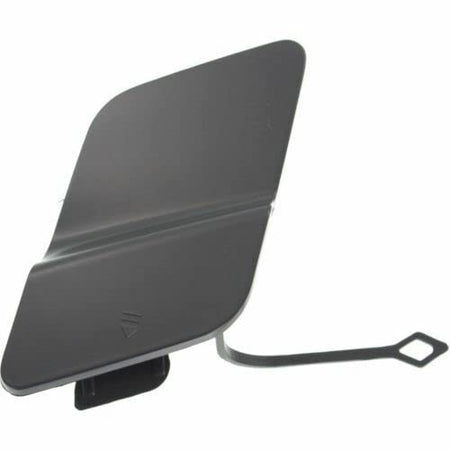 DAT AUTO PARTS Front Bumper Tow Hook Eye Hole Cover Bracket Insert Mounting Retainer Replacement For 2002 - 2005 Mercedes-Benz C320 Black Smooth MB...