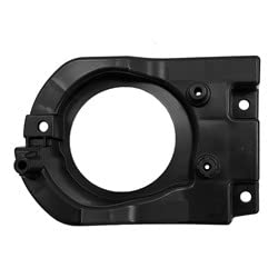 DAT AUTO PARTS Front Left Driver Side Bumper Fog Light Cover Grille Molding Insert Bezel Trim Replacement For 2022 Toyota Corolla Cross Black Textu...