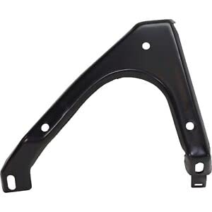 DAT AUTO PARTS Front Right Passenger Side Bumper Cover V Bracket Reinforcement Replacement For 1999 - 2002 Ford Superduty Black Steel FO1067146 1C3...