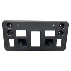 DAT AUTO PARTS Front Bumper License Plate Frame Mounting Bracket Tag Holder Replacement for 2022-2024 GMC Terrain Black Textured Plastic GM1068248 ...