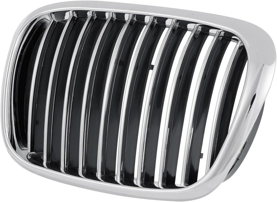 Pair Grille Assembly Fits 2000-2003 BMW M5 2001-2003 5 Series Sedan Wagon 540 Front Left and Right BM1200136 BM1200137