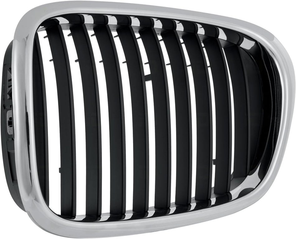 Left Grille Assembly Fits 2001-2003 BMW 5 Series 525 530i Front Driver Side BM1200138
