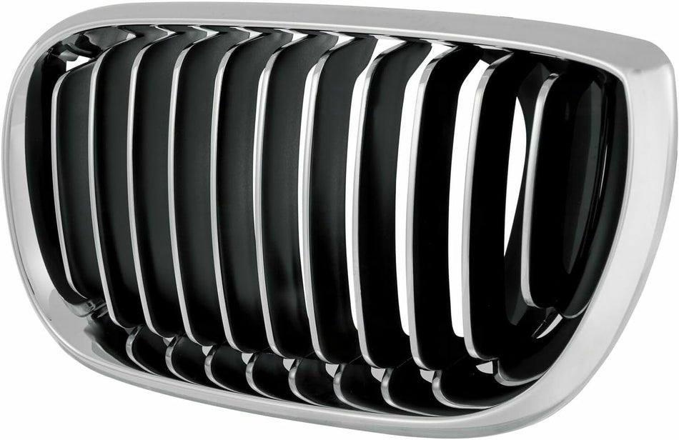 Grille Assembly Front Left Driver Side Fits 2002-2005 BMW 3 Series Sedan and Wagon BM1200128