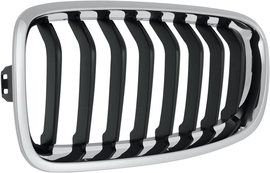 Left Grille Assembly Fits 2012-2018 BMW 3 Series Sedan 2014-2019 Wagon 330e 340i xDrive Front Driver Side Sport Line BM1200236