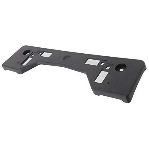 DAT AUTO PARTS Front Bumper License Plate Frame Tag Mounting Bracket Holder Replacement for 2009-2012 Toyota RAV4 Limited SUV Truck Models Black Te...