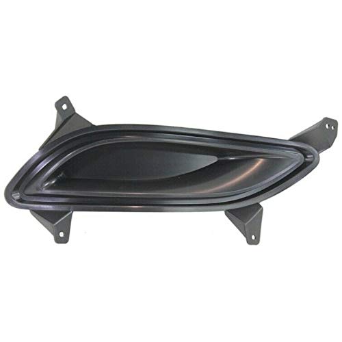 DAT AUTO PARTS Front Right Passenger Side Bumper Insert Fog Light Hole Lamp Cover Trim Molding Replacement for 2011 2012 2013 Hyundai Sonata Except...