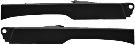 Front Left Driver & Right Passenger Side Bumper To Grille Filler Bracket Set Of 2 Replacement For 2006-2009 Toyota 4Runner Black Textured Plastic T...