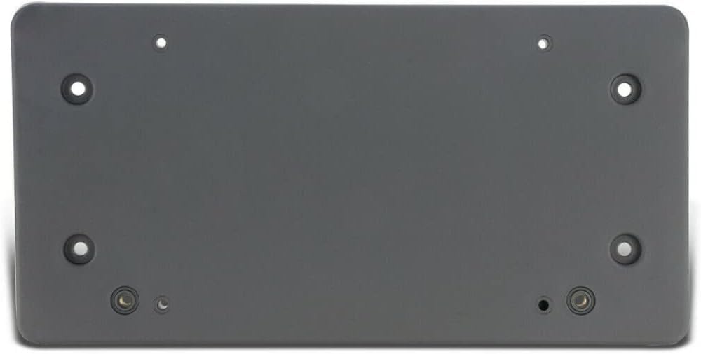 DAT AUTO PARTS Front Bumper License Plate Bracket Frame Cover Tag Holder Replacement for 2017-2020 BMW 5 Series Without M Package Black Textured Ma...