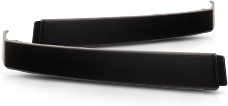 Front Left Driver & Right Passenger Side Bumper Filler Bracket Set Of 2 Replacement For 2004-2015 Nissan Titan Armada Black Textured Paint To Match...