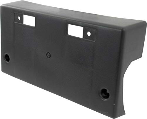 DAT AUTO PARTS Front Bumper License Plate Frame Tag Mounting Bracket Holder Replacement for 2009-2018 Nissan Frontier for Plastic Bumpers Only Blac...