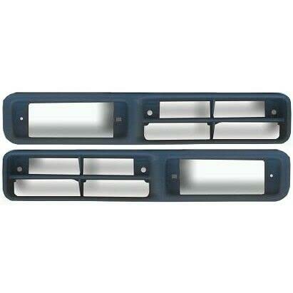 Front Driver and Passenger Set Bumper Driving Light Trim Bezel Bracket Pair Replacement For 1993-1995 Nissan Pathfinder 1995-1997 Pickup 1993-1994 ...
