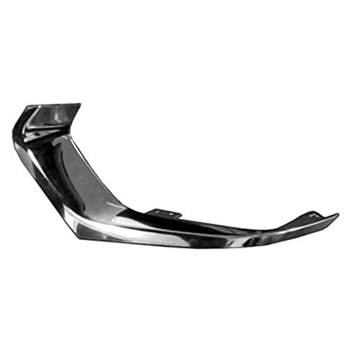 DAT AUTO PARTS Front Left Driver Side Fog Light Trim Lamp Molding Bumper Insert Replacement For 2018-2021 Chevrolet Chevy Traverse Silver Chrome Sm...