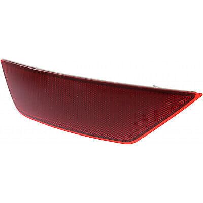 DAT AUTO PARTS Rear Left Driver Side Bumper Cover Marker Light Reflector Lamp Insert Replacement For 2013-2019 Ford Escape Red Plastic Lens FO11841...