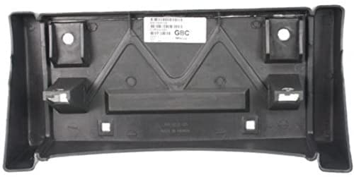 Front Bumper License Plate Frame Tag Mounting Bracket Holder Replacement For 1994-1997 Chevrolet S10 Pickup Truck and S10 Blazer Models With Moldin...