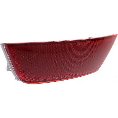 DAT AUTO PARTS Rear Left Driver Side Bumper Cover Marker Light Reflector Lamp Insert Replacement For 2013-2019 Ford Escape Red Plastic Lens FO11841...