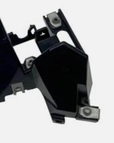 DAT AUTO PARTS Front Right Passenger Side Bumper Cover Air Duct Molding Bracket Insert Replacement For 2021-2023 Ford F150 Pickup Truck Black Textu...