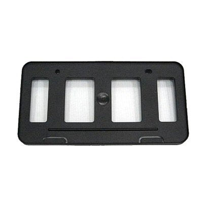 DAT AUTO PARTS Front Bumper License Plate Frame Tag Mounting Bracket Holder Replacement for 2009-2016 Toyota Venza Black Textured Plastic TO1068116...