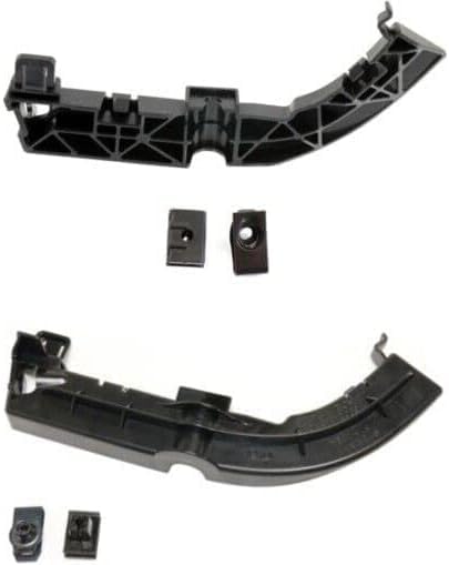 Front Left Driver & Right Passenger Set Of 2 Bumper Support Bracket Mount Retainer Pair Replacement For 2008-2023 Dodge Challenger Except 2018-2023...
