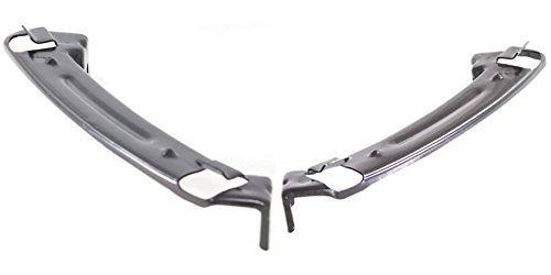 DAT AUTO PARTS Front Left Driver & Right Passenger Side Outer Bumper Cover Bracket Support Set of 2 Replacement for 2007-2012 Hyundai Santa Fe Blac...