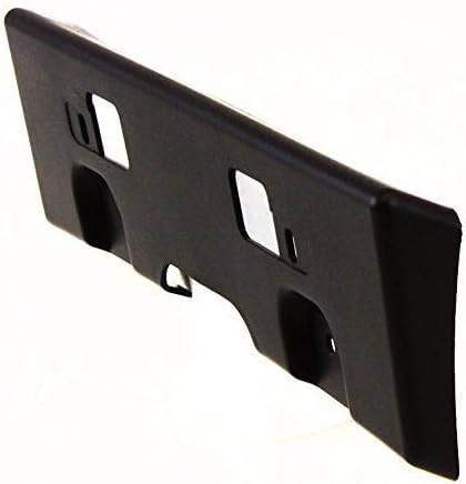 DAT AUTO PARTS Front Bumper License Plate Frame Tag Mounting Bracket Holder Replacement for 2007-2012 Nissan Sentra Black Textured Made of Plastic ...