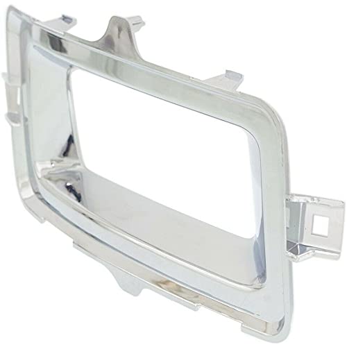 DAT AUTO PARTS Front Right Passenger Fog Light Bezel Cover Trim Molding Bumper Insert Replacement for 2014 2015 Chevrolet Silverado 1500 Pickup Tru...
